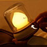 WANIDEA Cute Chibi Flame Lamp, Anime Cozy Lights, Retro Rechargeable Night Light, Decor, Smoko Light, Cute Desk Accessories, Gifts