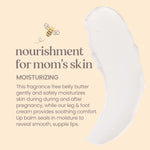 Burt’s Bees Mama Gift Set, Includes Lip Balm, Leg and Foot Cream, and Belly Butter, Natural Origin Skin Care, 0.15 oz./3.38 oz./6.5 oz.