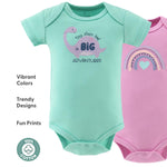 The Peanutshell Baby Girls' Bodysuits, Baby Girl Clothes, Newborn to 24m Baby Outfits, New Born Babygirl, Infant Clothing Set (Multicolor, 6-9 Months)
