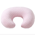 DONOMILO Nursing Pillow and Positioner Breastfeeding and Bottle Feeding, Propping Baby, Tummy Time, Sitting Support for Baby Boy Baby Girl, with Removable Dots Cover (Blushing Bride)