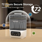 WITGER Baby Bottle Sterilizer and Dryer, Electric Steam Sterilizer for Baby Bottles, Pacifiers, and More, with Digital Controls.