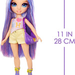 Rainbow High My Fashion Style Violet, Purple 11" Fashion Doll with Statement Outfit, Stylish Handbag, Great Toy Gift for Girls Kids Ages 4-12 Years