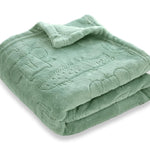BORITAR Baby Blanket for Boys Girls Ultra Soft Fleece Warm and Lightweight Animal Blankets for Infant Toddler Newborn, 30x40 Inch, Sage Green