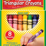 Crayola My First Triangular Crayons 8ct