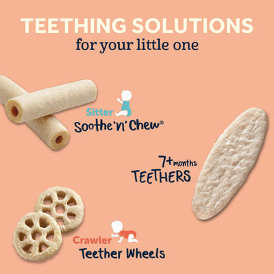 Gerber Snacks for Baby Teethers, Banana Peach, Gentle Teething Wafers, Flavored with Real Fruits & No Artificial Flavors, 12 Individually Wrapped 2 Packs/Box (Pack of 2 Boxes)
