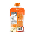 Happy Baby Organics Stage 2 Baby Food Pouches, Gluten Free, Vegan & Healthy Snack, Clearly Crafted Fruit & Veggie Puree, Apples, Pumpkin & Carrots, 4 Ounces (Pack of 16)