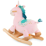 B. toys – Unicorn Rocker – Unicorn Rocking Toy – Wooden Ride – On – Classic Toys for Toddlers, Kids – 18+ Months – Rodeo Rocker – Cleo