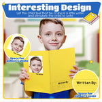 Henoyso 6 Pcs Primary Composition Notebook K-2 Primary Journal, Notebook for Kids Supplies, Bulk Blank Writing Book for Kid to Write Draw Journal 60 Page (9.8″ X 7.5″,Colorful)