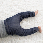 The Peanutshell Baby Boys or Girls Jeggings Set of 4-6-9 Months Size Jeans, Soft and Stretchy Pants, Boy and Girl Leggings, Infant Boy and Toddler Girl Clothes - Denim