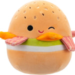 Squishmallows Original 5-Inch Mitchard Kiwi Bear - Official Jazwares Plush