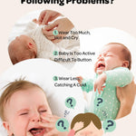 Momcozy Baby Pajamas Onesie for Boys & Girls, 0-24M, Temp-Sensing 2-Way Zipper Sleepers, Footed Rompers, 2-Pack for Newborns & Toddlers