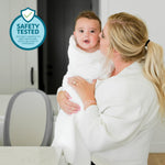 The First Years Sure Comfort Renewed Baby Bather - 50% Recycled Material Baby Bath Seat - Baby Bath Support for Infants - Newborn Bath Essentials Ages 0 to 5 Months
