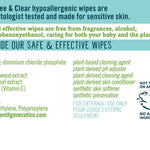 Seventh Generation Baby Wipes, Free & Clear Unscented and Sensitive, 30 count Travel Pack