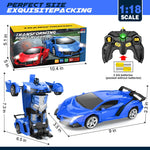 Dolanus Remote Control Car - Transform Robot RC Cars, Toys for Ages 5-7, Kids Toys, 4 Year Old Boy Toys, Toys for 3 4 5 6 7 8 10 12 Years Old Boy, Gifts for Boys Kids Toddlers Birthday