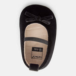 Carter's Baby & Infant Mary Jane Flats for Girls Black Velvet