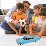 WAKAKAC Model Car 1/32 Eldorado Biarritz Series 62 Toy Car, Pull Back Diecast Collectible Car Toy with Sounds＆Lights for Kids Boys Girls and Adults, Gift Blue