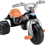 Fisher-Price Toddler Tricycle Harley-Davidson Tough Trike, Toy Bike with Handlebar Grips & Storage for Outdoor Play Kids Ages 2+ Years