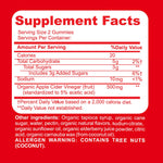 Organic Kids Apple Cider Vinegar Gummies by Feel Great Vitamins | Rich in Digestive Enzymes & Natural Antioxidants for Gut Health | Kids Gummy Supports Healthy Nutrient Absorption | 60 Day Supply
