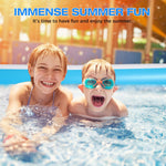 2025 Upgrade Inflatable Pool for Kids and Adults-120"*72"*22" Full-Sized Inflatable Swimming Pool Leakproof Blow Up Above Ground for Backyard Outdoor Garden Summer Water Party Blue
