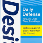 Desitin Daily Defense Baby Diaper Rash Cream with Zinc Oxide to Treat, Relieve & Prevent diaper rash, Hypoallergenic, Dye-, Phthalate- & Paraben-Free, 4.8 oz
