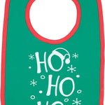 Aiden's Corner Handmade Cute Baby Holiday Christmas Bibs - Boy Girl Ho Ho Ho Xmas Bib