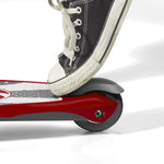 Radio Flyer Lean 'N Glide Scooter with Light Up Wheels, Kids Scooter, Red Kick Scooter, for Ages 3+