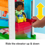 Fisher-Price Little People Toddler Playset Play for All School with 2 Figures & 2 Accessories for Preschool Pretend Play Ages 1+ Years