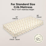 KeaBabies 2-Pack Organic Crib Sheets for Boys, Girls - 52x28 Fitted Crib Mattress Sheet Neutral, Breathable Jersey Cotton Cover for Baby Bed, Toddler Mattress, Soft & Cute Prints (Construction)