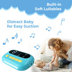 The ‘HappyNose’ Nasal Aspirator with 3X Greater Suction for Baby Toddler Kids & Adults - Rechargeable Snot Booger Mucus Vacuum Device - Nose Sucker Machine