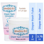 Grandma El's Diaper Rash Ointment Helps in Healing Irritating Chaping Relieve & Prevent Diaper Rash Soothens & Soften baby's SKin, 2 Ounce Tube