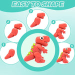 Air Dry Clay for Kids,90 Colors Modeling Model Magic Clay,DIY Molding Clay Starter Kit with Sculpting Tools,Soft and Non-Sticky,Art and Crafts for Boys & Girls 3-12 Years Old.