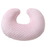 DONOMILO Nursing Pillow and Positioner Breastfeeding and Bottle Feeding, Propping Baby, Tummy Time, Sitting Support for Baby Boy Baby Girl, with Removable Dots Cover (Blushing Bride)