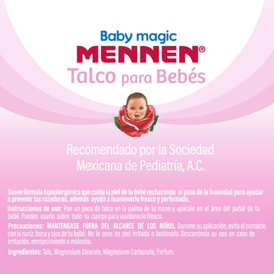 Mennen Baby Magic Powder 7.05oz / Talco para Bebe