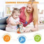HAPTIME Penguin Toys for 1 Year Old Boy Girl, Tummy Time Toys,Musical Toys for Toddlers 1-3, One Year Old Boy Toys, Interactive Dancing Toys for 1+ Year Old, Singing Early Learning Toys for 1 2 3