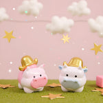 Cute Cow Pencil Sharpener - Kawaii Animal Design Sharpener for Girls, Office and School Stationery Supplies, Gift for Students and Teachers (Random 1PC)