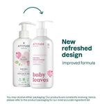 ATTITUDE Baby Lotion, EWG Verified Moisturizer, Dermatologically Tested Moisturizing Cream, Vegan and Cruelty-Free, Unscented, 16 Fl Oz