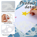 12 Pcs Drawing Stencil Geometric Stencils Circle Square Heart Star Template Set for Painting Basic Shape Tracing Stencils Simple Drawing Stencils for Classroom Painting DIY Craft