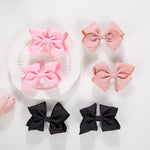 Baby Girls Hair Bows Clips Grosgrain Ribbon Clips Barrettes Hair Accessories Alligator Clip for Little Girls Toddlers Kids