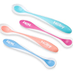 Nuby 4-Pack Hot Safe Feeding Spoons