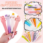 Pipigaty 10 Pack Kawaii Pens Squishies - Easter Basket Stuffers, Gel Ink Animals Fun Pen, Fun Pens for Kids, Squishies & Cute Pen for for Kid Students School Office, Easter Basket Stuffers for Kids