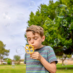 JOYIN Big Bubble Wands Set Bulk for Kids Summer Outdoor Toy Game Activity Party Favors, 18 Pcs Giant Bubble Maker with Tray, 12" Large, 6 Pcs Solution Suitable for All Age People