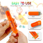 TBC The Best Crafts Paint Sticks,36 Classic Colors, Washable Paint, Non-Toxic, Tempera Paint Sticks for Kids and Students