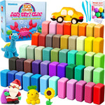 ESSENSON Air Dry Clay 125 Colors, Modeling Clay for Kids, DIY Molding Magic Clay, Gift for Kids