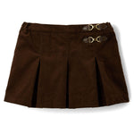 Gymboree,Girls,and Toddler Corduroy Skort,Dk Hazlenut Buckle,2 Years