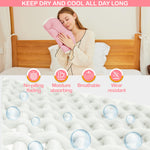 Trankerloop Pregnancy Pillow for Sleeping, Faux Fur Luxury Maternity Pillow, Support for Back, Legs, Belly, HIPS,Pink