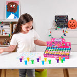 JOYIN 50 Pcs FairyTale's Themed Stamps for Kids - Self-Ink Stamps with 50 Designs for Birthday Party Favor, Carnival Prizes, Goodie Bag, School Treasure Box Toys (Mermaid, Princess, Unicorn Stampers)