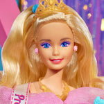 Barbie Rewind Doll & Accessories with Curly Blonde Hair & 1980s-inspired Prom Queen Outfit, Collectible & Displayable