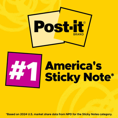 Post-it Polished Patterns Sticky Notes, Bubble Blush Design Featuring 1 Dot Pattern, 1 Positively Pink, and 1 Pink Salt Sticky Note Pad, 3 in. x 2.9 in., 45 Sheets per Pad