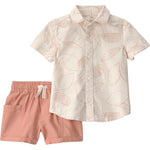 Little Planet by Carter's Boy 2-piece Shorts Set made with Organic Cotton, Citrus Summer, 5T