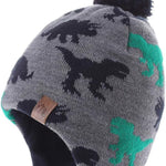 Moon Kitty Baby Boys Hats Toddler Beanies for Boys Winter Fleece Winter Hat Boys